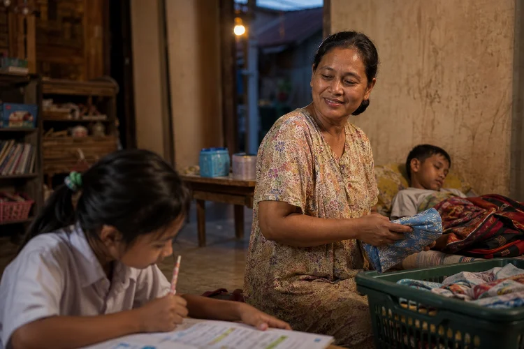 Di Balik Senyum Seorang Ibu yang Tidak Pernah Mengeluh