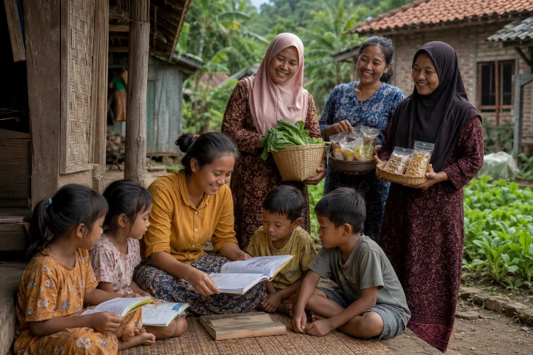 Perempuan Desa yang Mengubah Hidup Banyak Orang